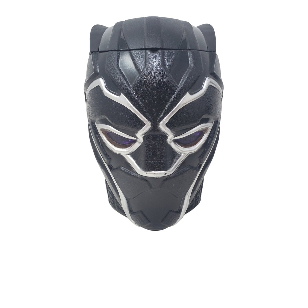 Marvel Black Panther 2018 Movie Popcorn Bucket Mask Head Container